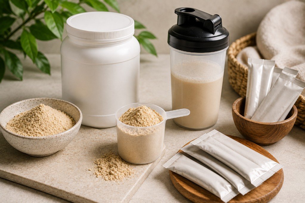Dietary nutrition — protein powders, sachets and supplements