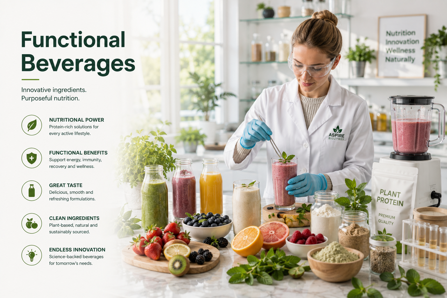 Functional Wellness Drinks