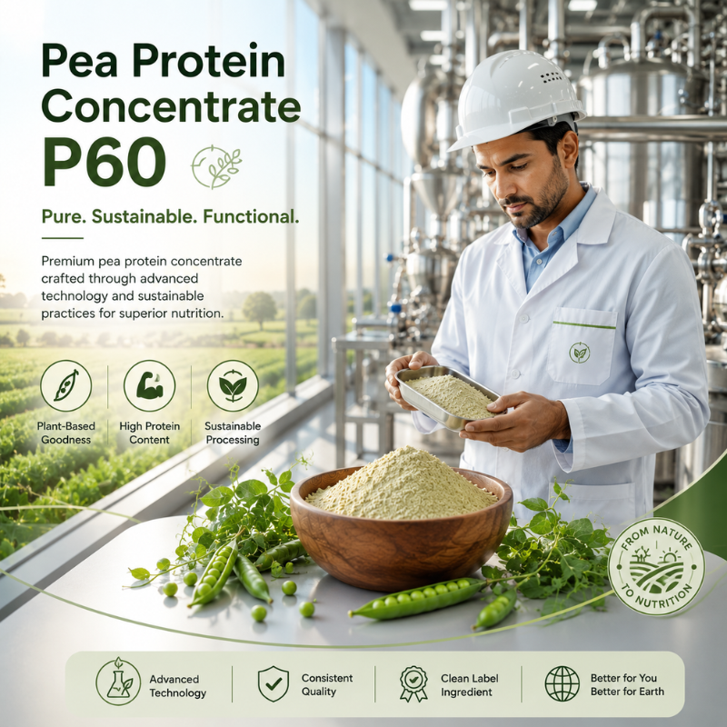 Pea Protein Concentrate P60