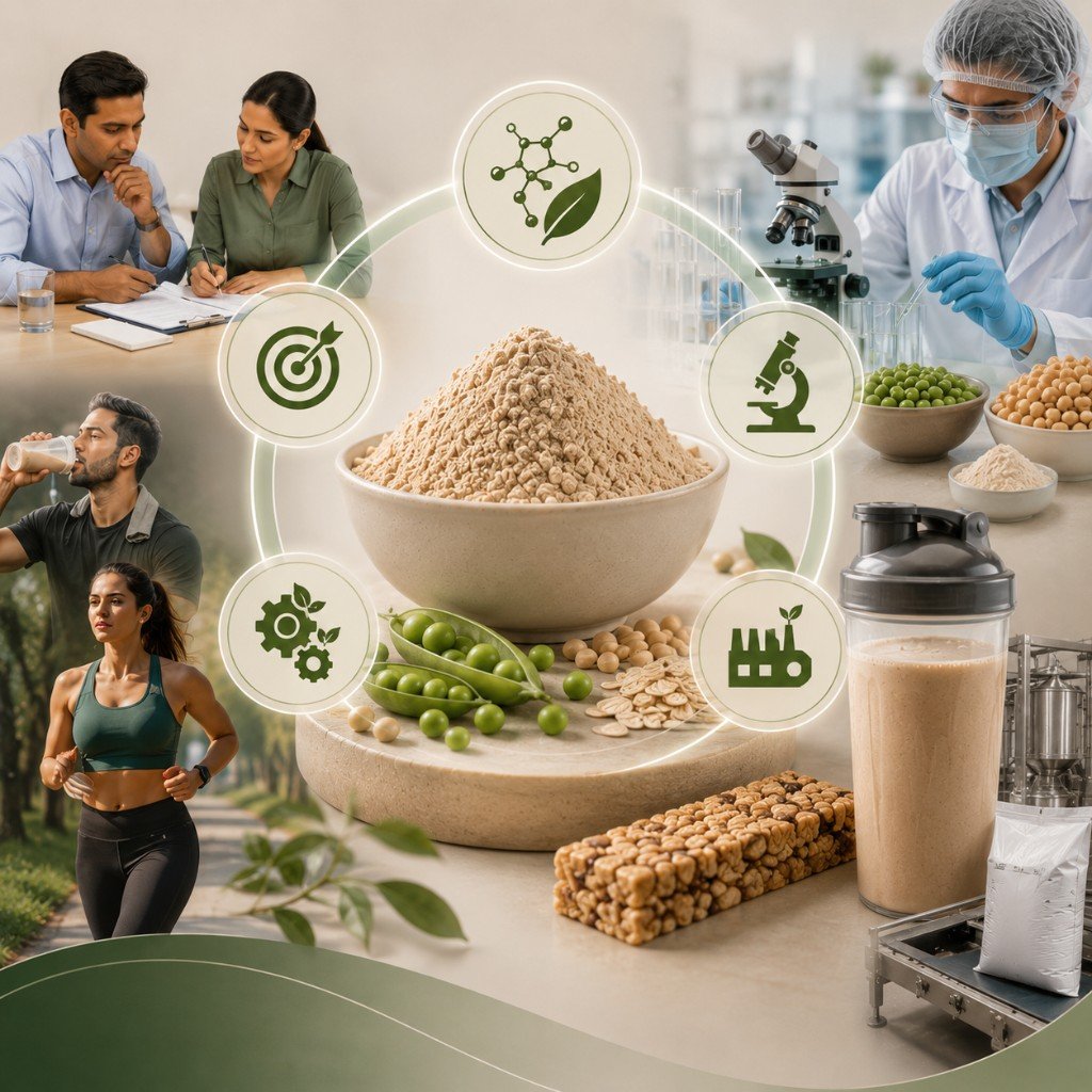 Protein and fibre formulation concepts