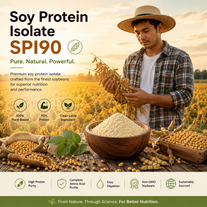 Soy Protein Isolate SPI 90